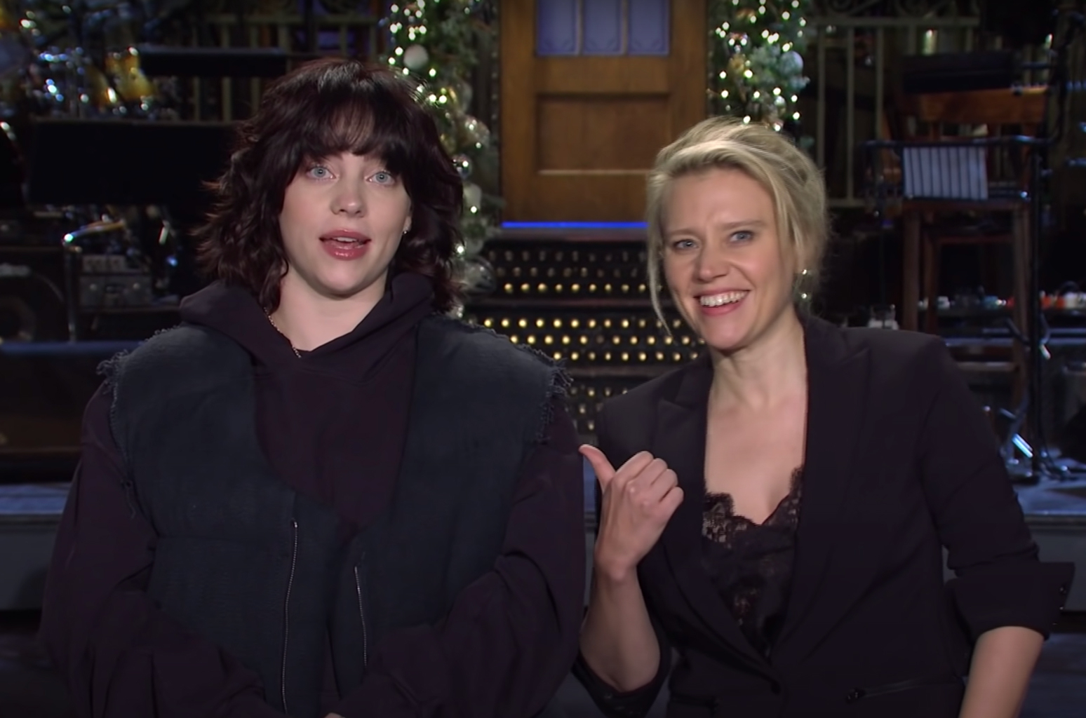 Billie Eilish Learns a ‘Horrible’ Secret From Kate McKinnon in Their