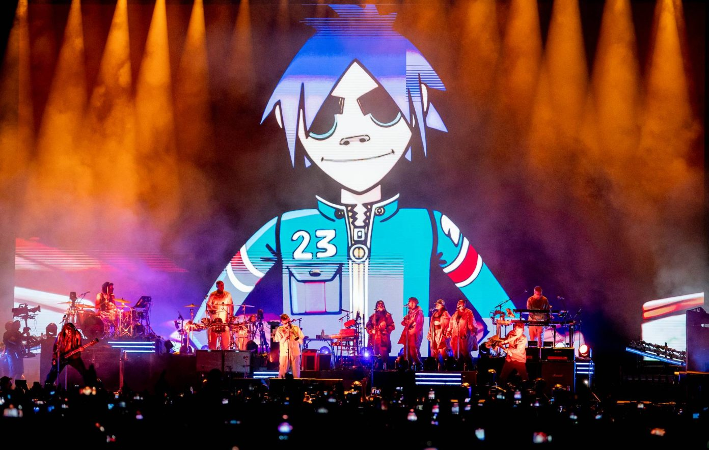Gorillaz Take The Stage At Primavera Sound Following Introduction By Aarab Barghouti