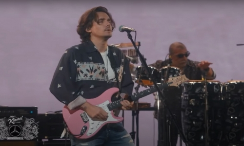 John Mayer Rides the Last Train Home to Jimmy Kimmel Live!: Watch His ...