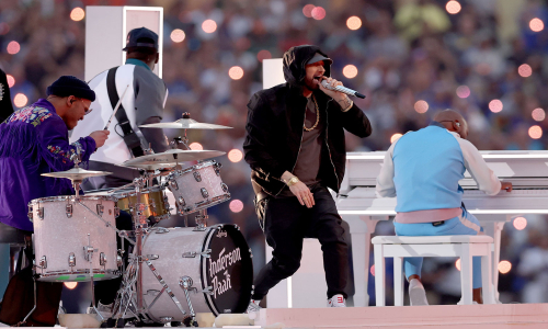 Yes, That Was Anderson .Paak Playing Drums for Eminem at the Super Bowl