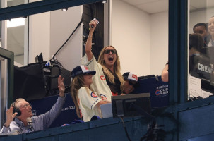 Alex Cooper Strikes Out With Campy Rendition of Take Me Out to the Ball Game at Chicago Cubs Game